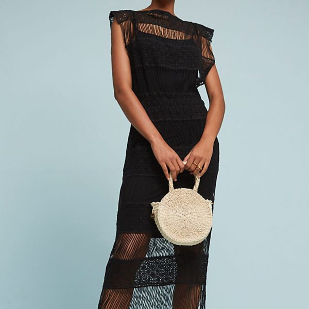 Anthropologie Amelia Crocheted Maxi by Callahan-XS